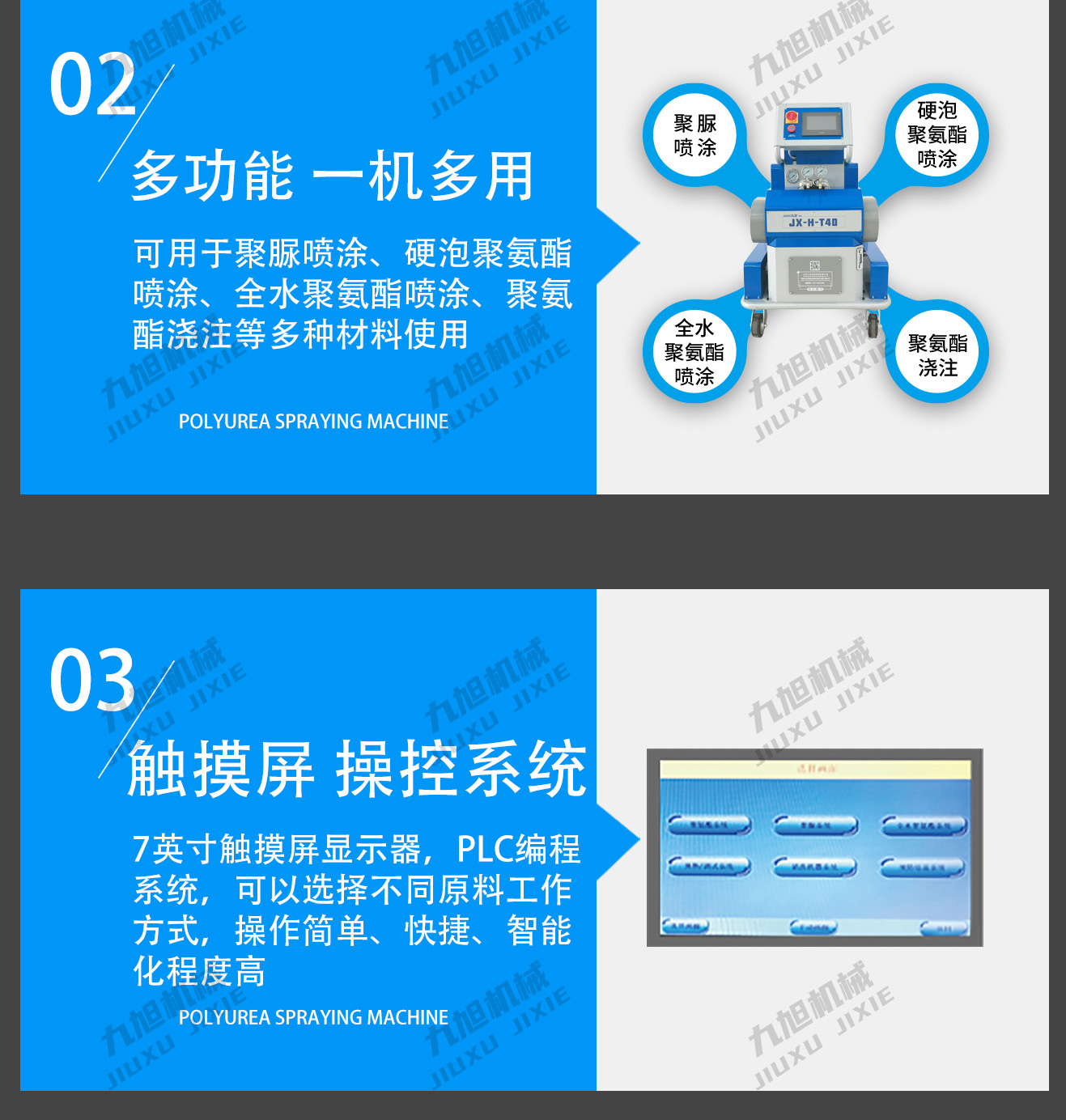 新款JX-H-T40型聚脲喷涂机(图4)