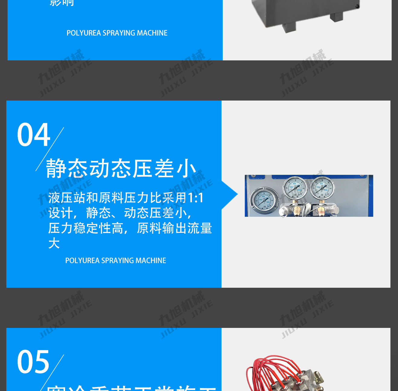 新款JX-H-T40型聚脲喷涂设备(图5)